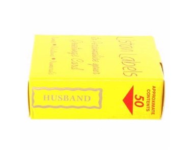 HUSBAND LISTAN LABELS  50S