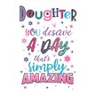 C50 DAUGHTER WORDPLAY  6S