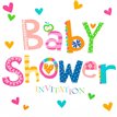 (6) BABY SHOWER INVITATION CARDS  6S