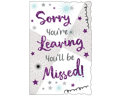 C75 SORRY YOUR LEAVING E/DAY  6S