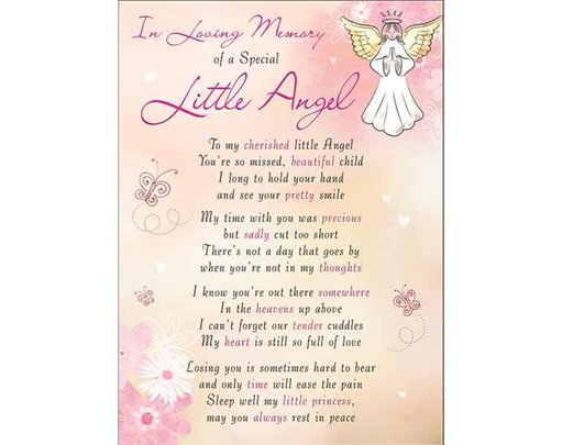 C35 LITTLE ANGLE E/DAY GRAVESIDE CARD  6S