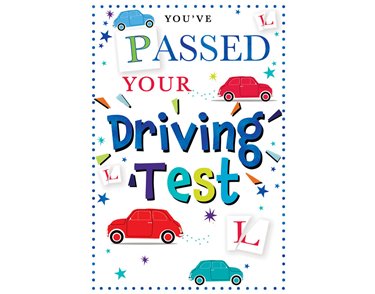 C50 DRIVING TEST CONGRATULATIONS MALE ELVIN E