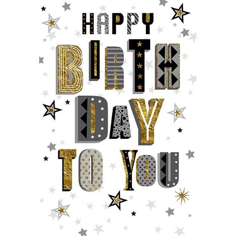 C75 OPEN BIRTHDAY (M) ELVIN E/DAY  6S