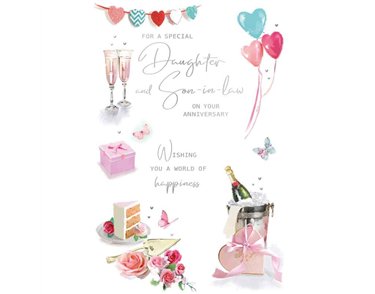 C75 DAUGHTER & SON IN LAW ANNIVERSARY ELVIN E