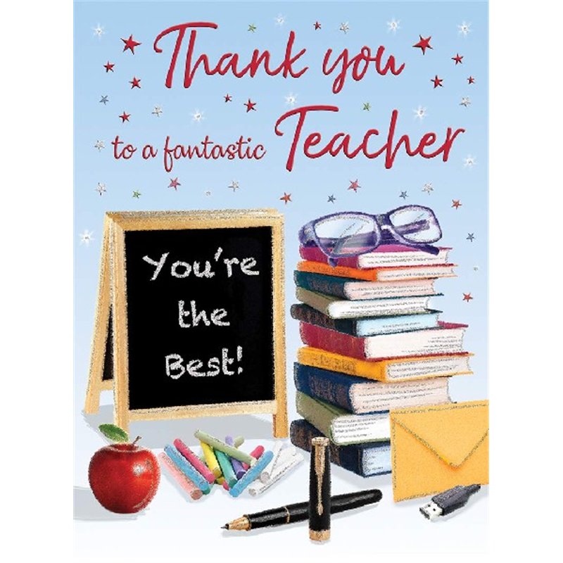C100 THANK YOU TEACHER REGAL  6S