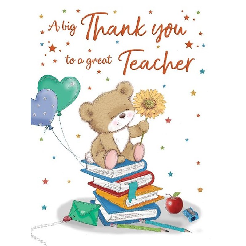 C100 THANK YOU TEACHER REGAL  6S