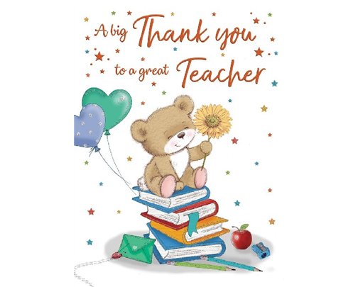C100 THANK YOU TEACHER REGAL  6S
