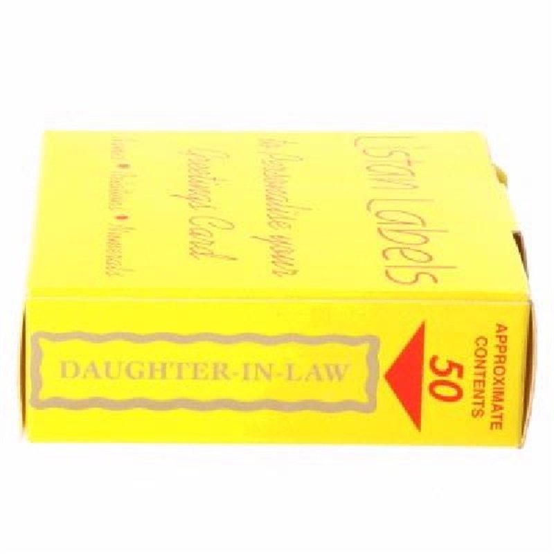 DAUGHTER-IN-LAW LISTAN LABELS  50S