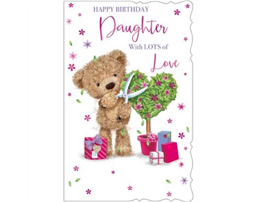 C125 CUTE DAUGHTER B/DAY  6S
