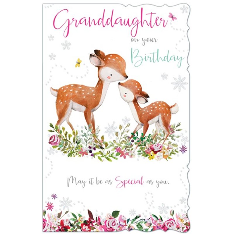 C125 CUTE GRANDDAUGHTER B/DAY  6S