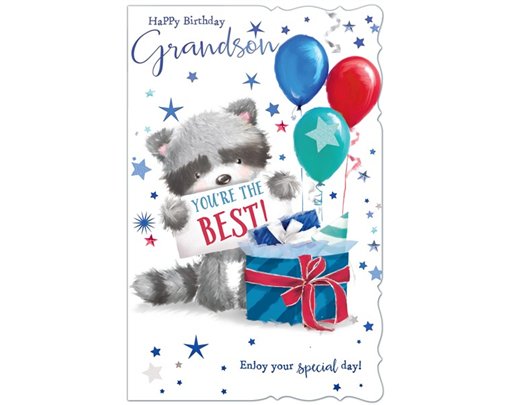 C125 CUTE GRANDSON B/DAY  6S