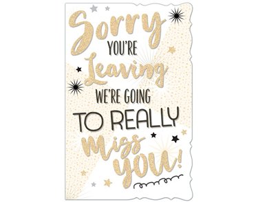 C125 SORRY YOURE LEAVING E/DAY  6S