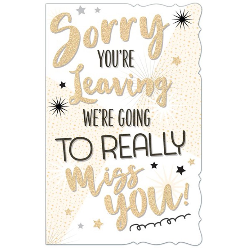 C125 SORRY YOURE LEAVING E/DAY  6S