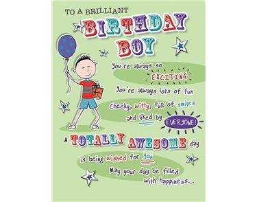 C50 BOY BALLOON OPEN FAB FRIENDS  6S
