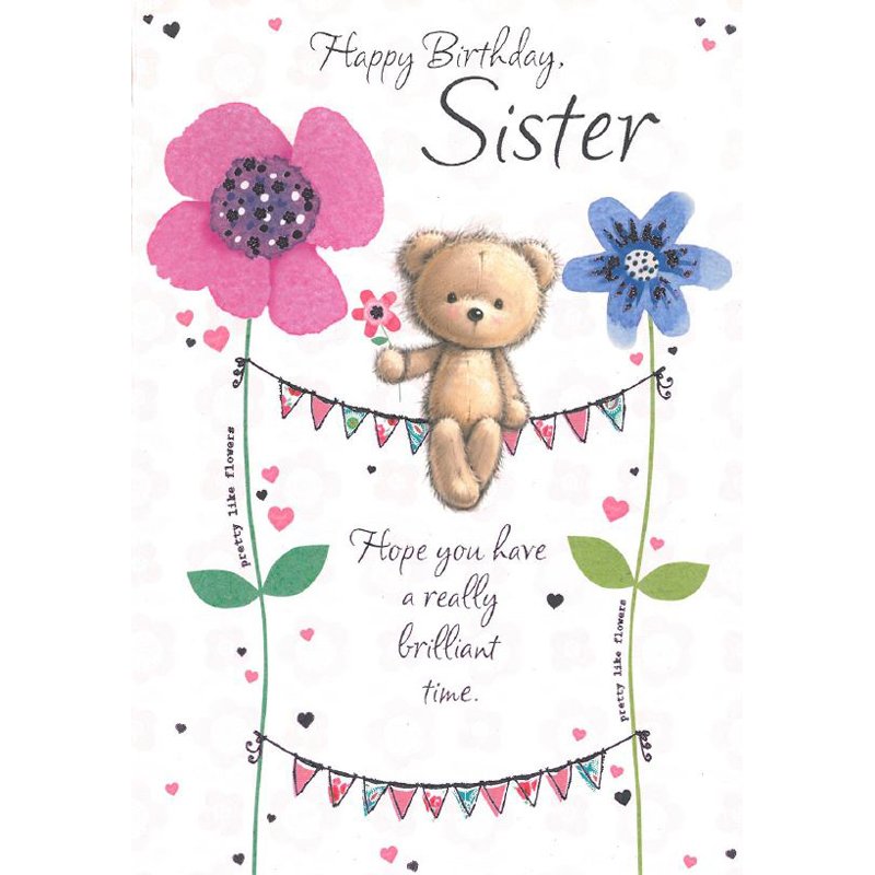 C50 SISTER B/DAY CARD ESSENTIAL  6S
