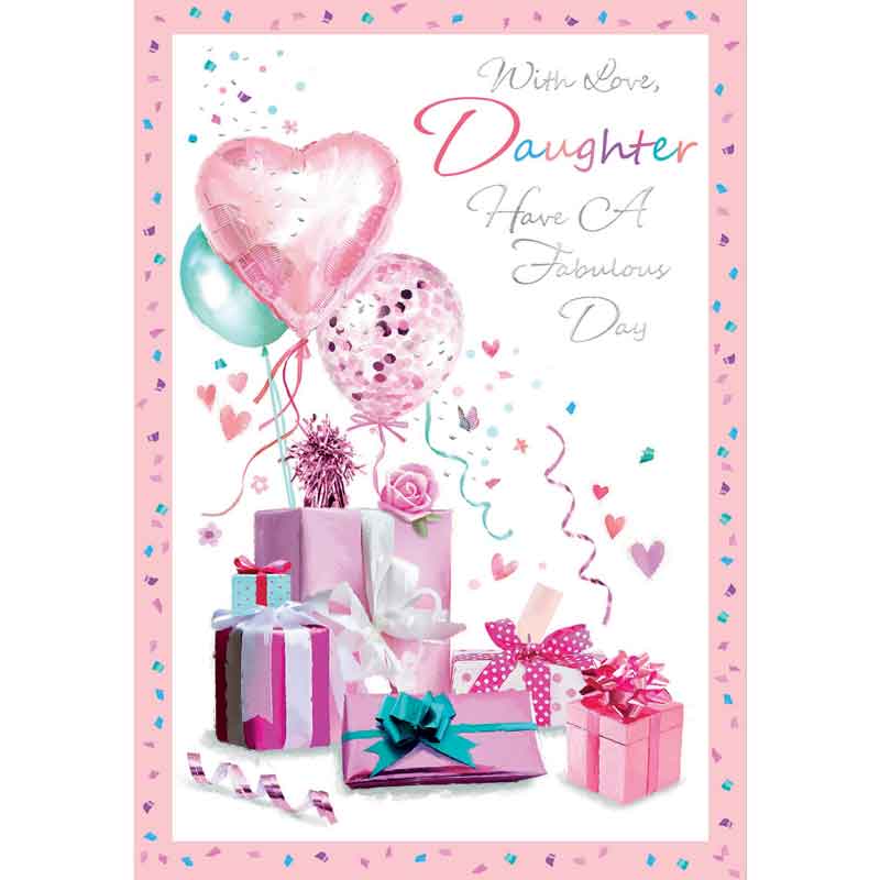 C50 DAUGHTER B/DAY CARD ESSENTIAL  6S