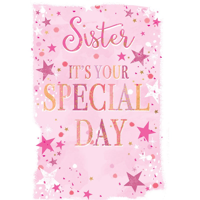 C50 SISTER B/DAY CARD ESSENTIAL  6S
