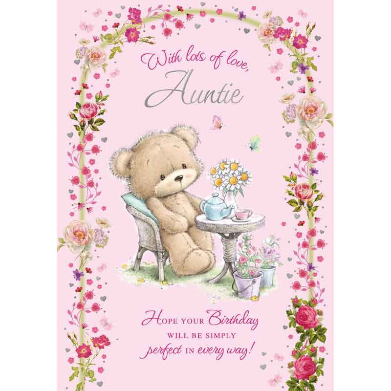 C50 AUNTIE B/DAY CARD ESSENTIAL  6S