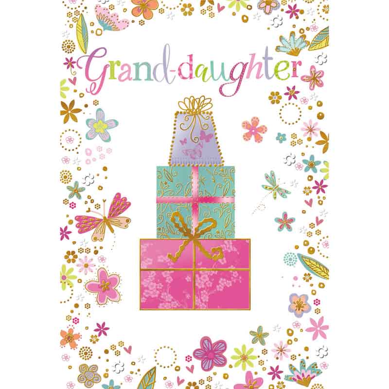 C50 GRAND-DAUGHTER B/DAY CARD ESSENTIAL  6S