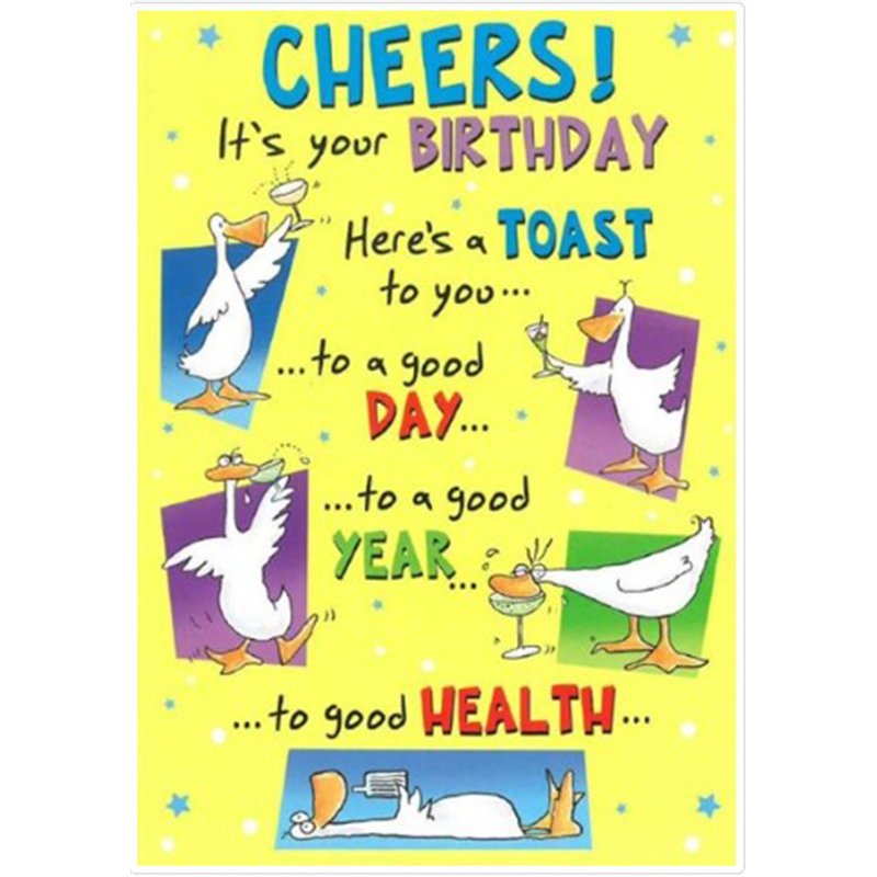 C50 OPEN BIRTHDAY CARD ESSENTIAL  6S