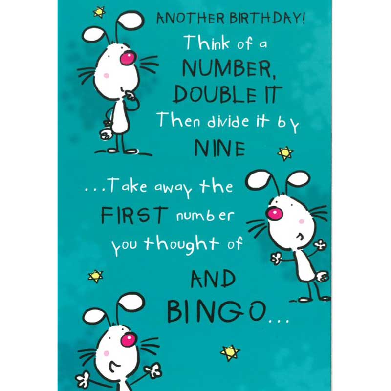 C50 OPEN BIRTHDAY CARD ESSENTIAL  6S