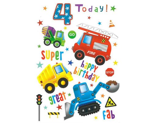 C50 4TH B/DAY CARD ESSENTIAL  6S
