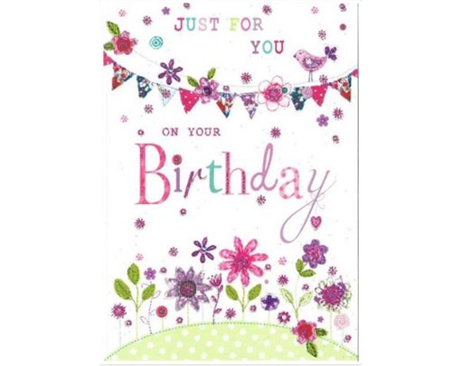 C50 OPEN BIRTHDAY CARD ESSENTIAL  6S