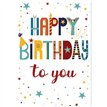 C50 OPEN BIRTHDAY CARD ESSENTIAL  6S