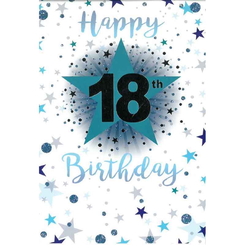 C50 18TH B/DAY CARD ESSENTIAL  6S