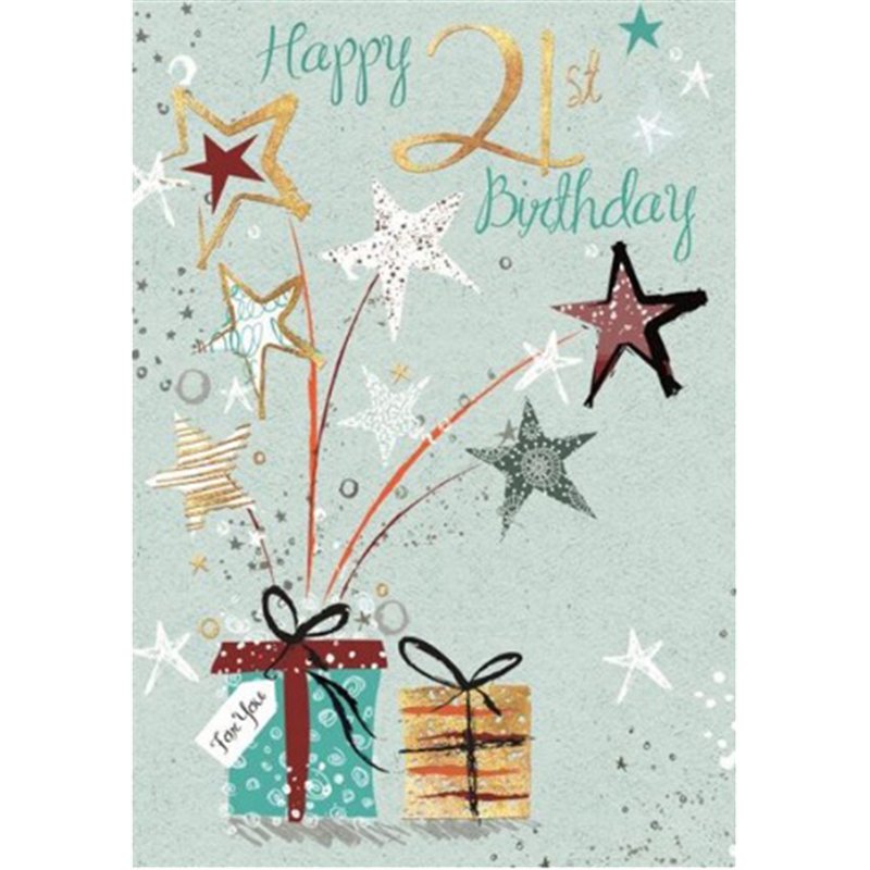 C50 21ST B/DAY CARD ESSENTIAL  6S