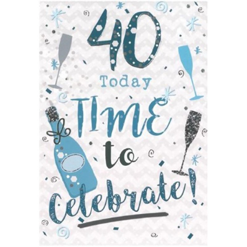 C50 40TH B/DAY CARD ESSENTIAL  6S