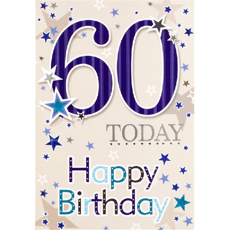 C50 60TH B/DAY CARD ESSENTIAL  6S