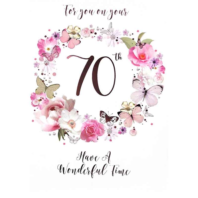 C50 70TH B/DAY CARD ESSENTIAL  6S