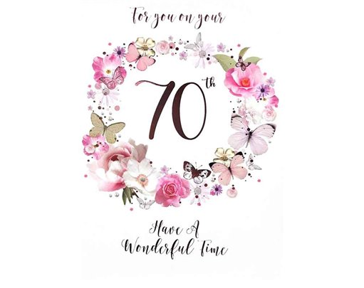 C50 70TH B/DAY CARD ESSENTIAL  6S