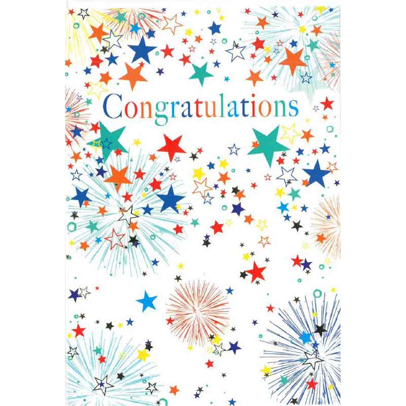 C50 CONGRATS CARD ESSENTIAL  6S
