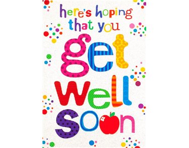 C50 GET WELL CARD ESSENTIAL  6S