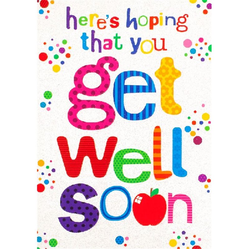 C50 GET WELL CARD ESSENTIAL  6S
