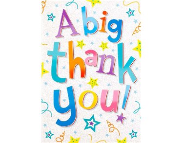 C50 THANK YOU CARD ESSENTIAL  6S