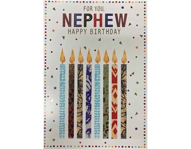 C50 NEPHEW B/DAY CARD ESSENTIAL  6S