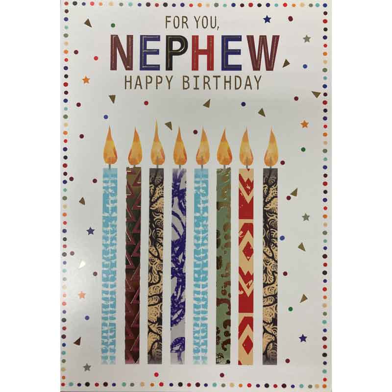 C50 NEPHEW B/DAY CARD ESSENTIAL  6S