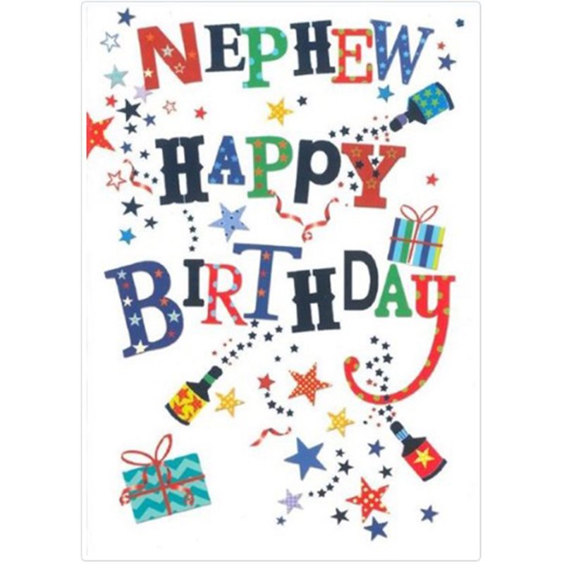 C50 NEPHEW B/DAY CARD ESSENTIAL  6S