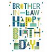 C50 BROTHER IN LAW B/DAY CARD ESSENTIAL  6S