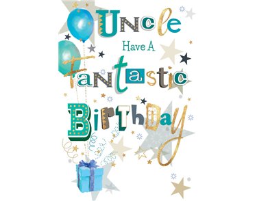 C50 UNCLE B/DAY CARD ESSENTIAL  6S