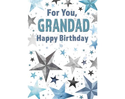 C50 GRANDAD B/DAY CARD ESSENTIAL  6S