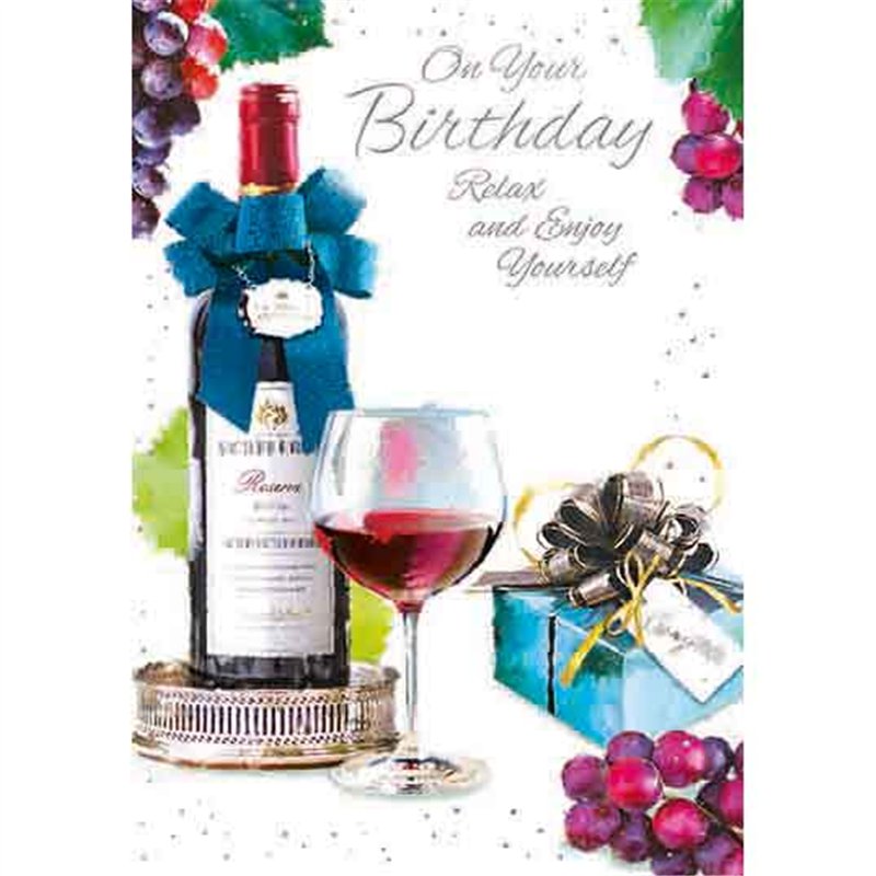 C50 OPEN BIRTHDAY CARD ESSENTIAL  6S