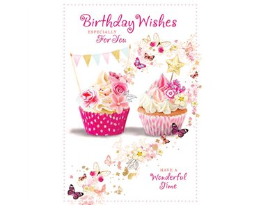 C50 OPEN BIRTHDAY CARD ESSENTIAL  6S