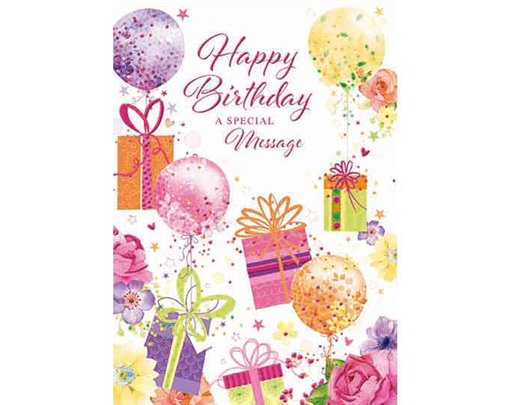C50 OPEN BIRTHDAY CARD ESSENTIAL  6S
