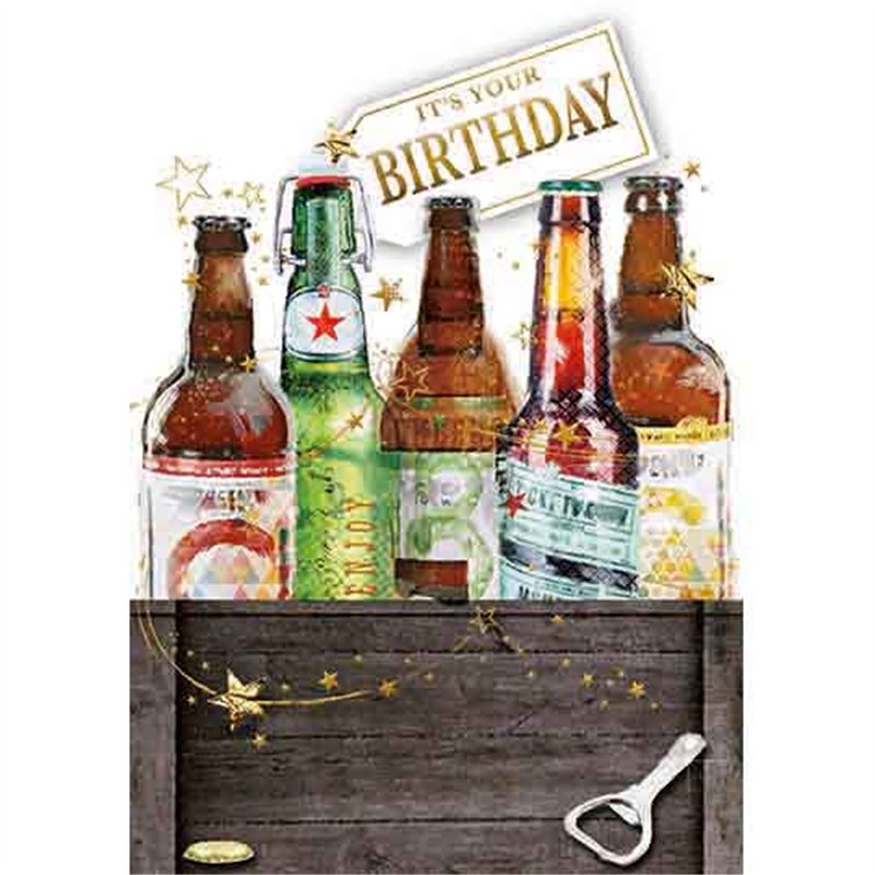 C50 OPEN BIRTHDAY CARD ESSENTIAL  6S