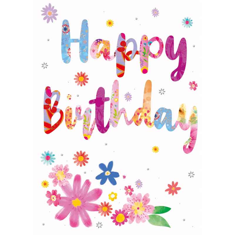 C50 OPEN BIRTHDAY CARD ESSENTIAL  6S