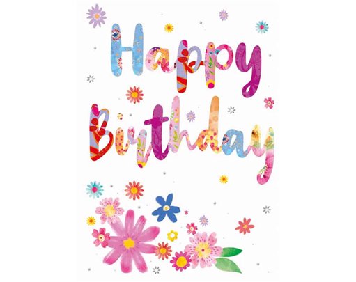 C50 OPEN BIRTHDAY CARD ESSENTIAL  6S